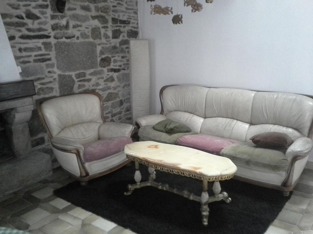 Posezení v ubytování Gîte saint Germain