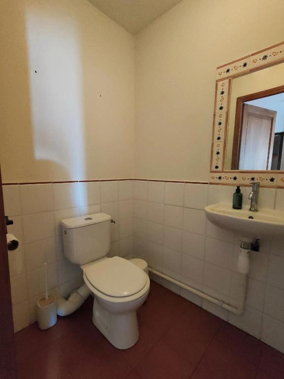 Koupelna v ubytování Chambre d'Hôtes - Eco Gîte la Grange