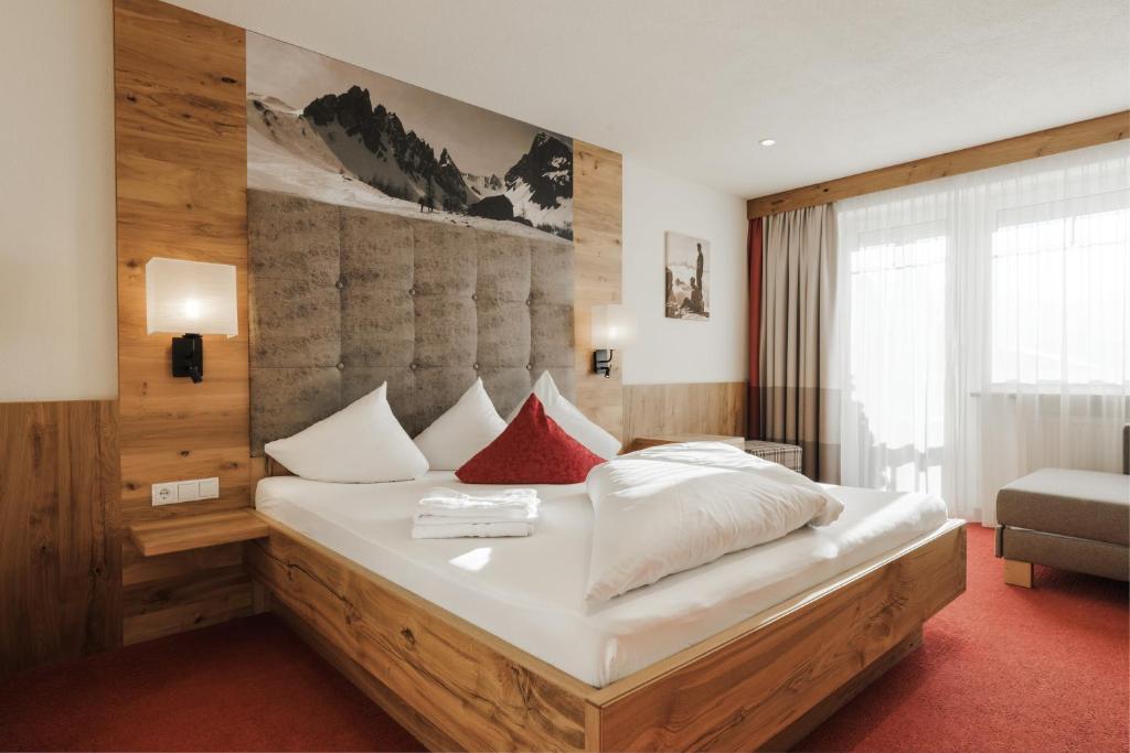 Posteľ alebo postele v izbe v ubytovaní Hotel Kohlerhof