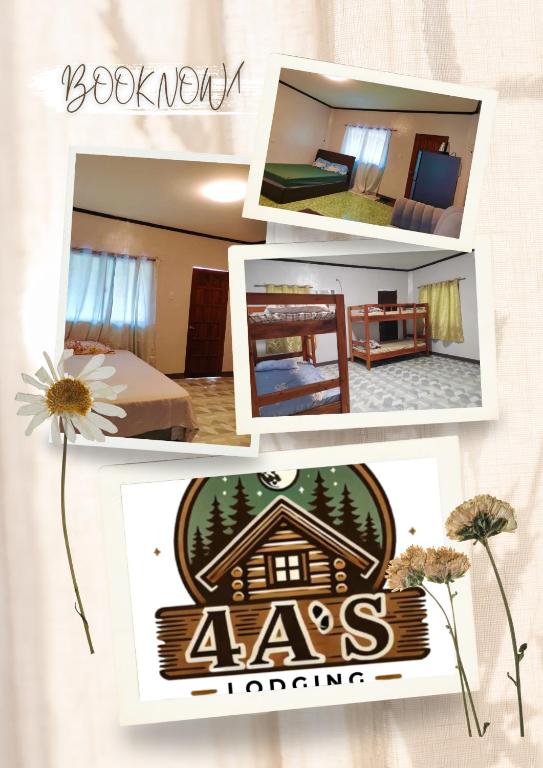 Postel nebo postele na pokoji v ubytování 4A's Lodging