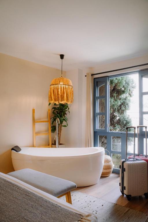 Posezení v ubytování Poblado Luum Boutique hotel