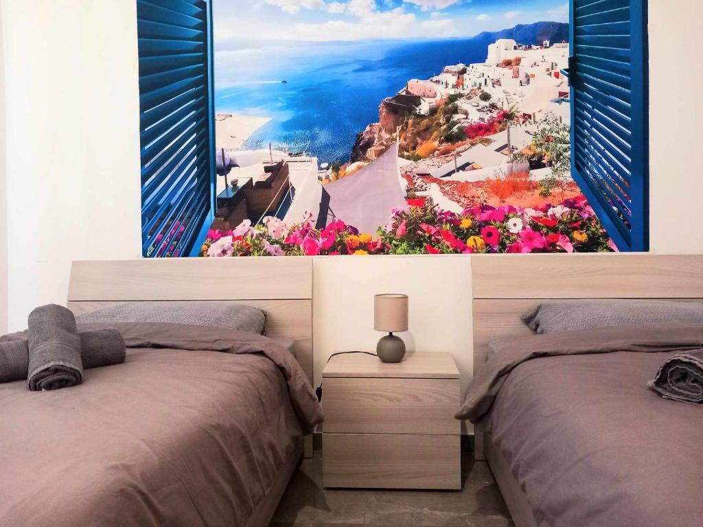 Postel nebo postele na pokoji v ubytování Apartment in Marsaskala