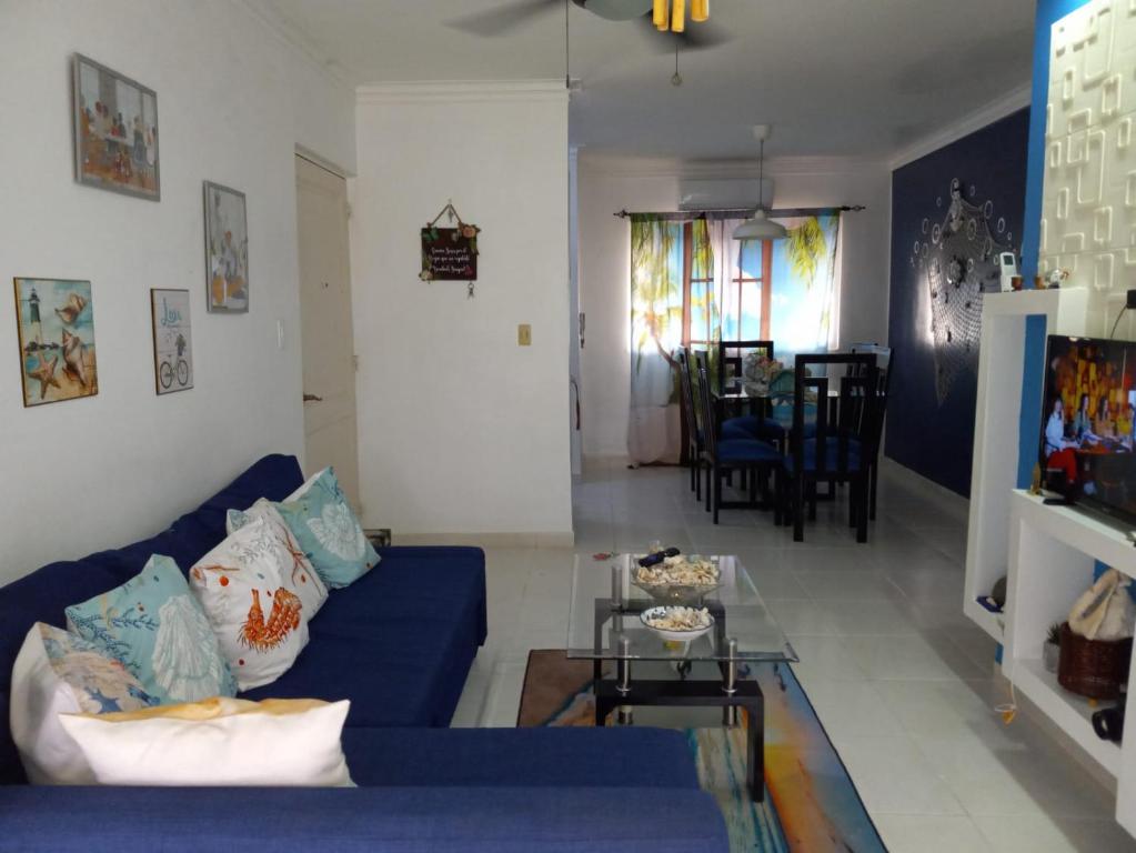 Precioso apartamento, residencial ideal familia a 10 minutos Embajada Americana - Two-Bedroom Apartment