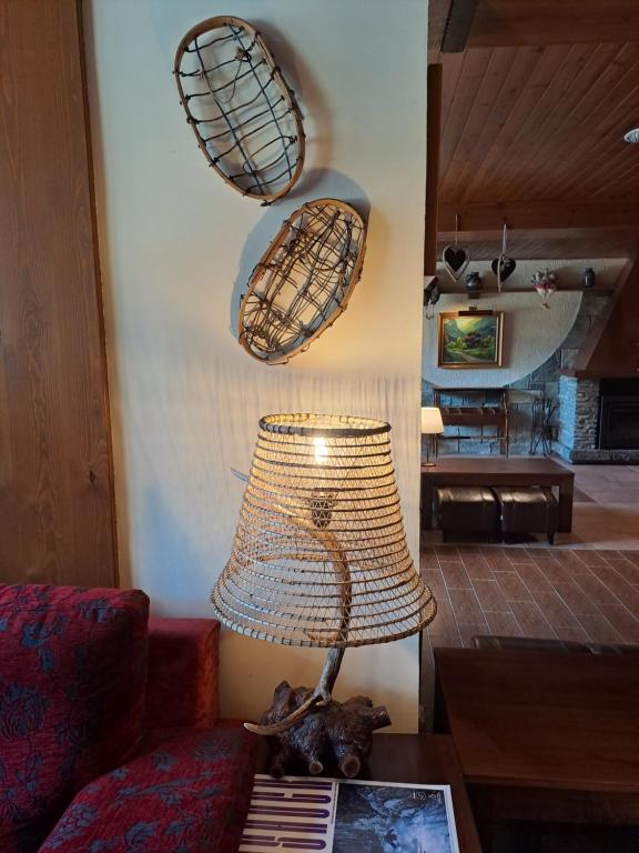 Posezení v ubytování Hotel La Morera