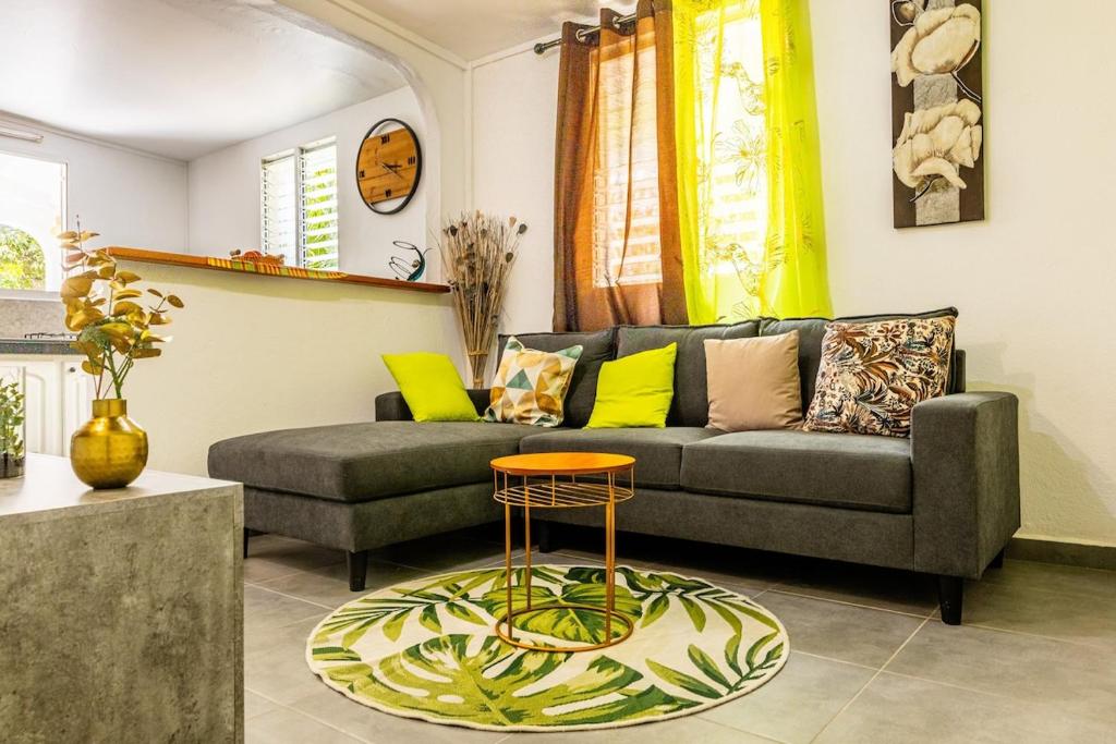 Posezení v ubytování Appartement