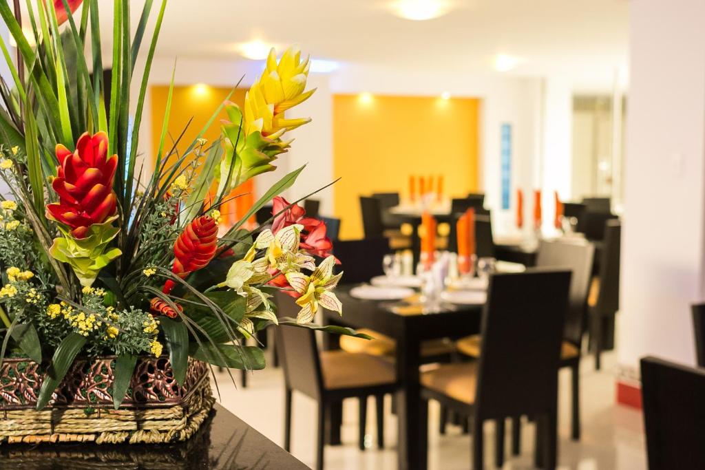 Restaurace v ubytování Hotel Andino