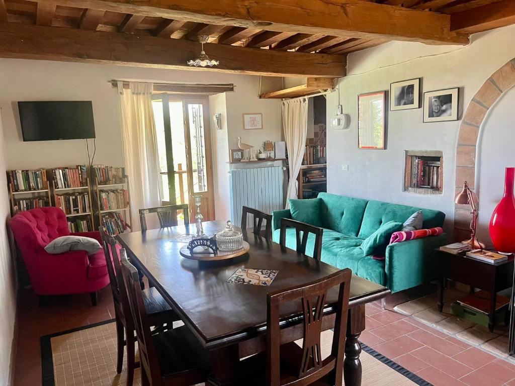 Posezení v ubytování Monte Paradiso Agriturismo