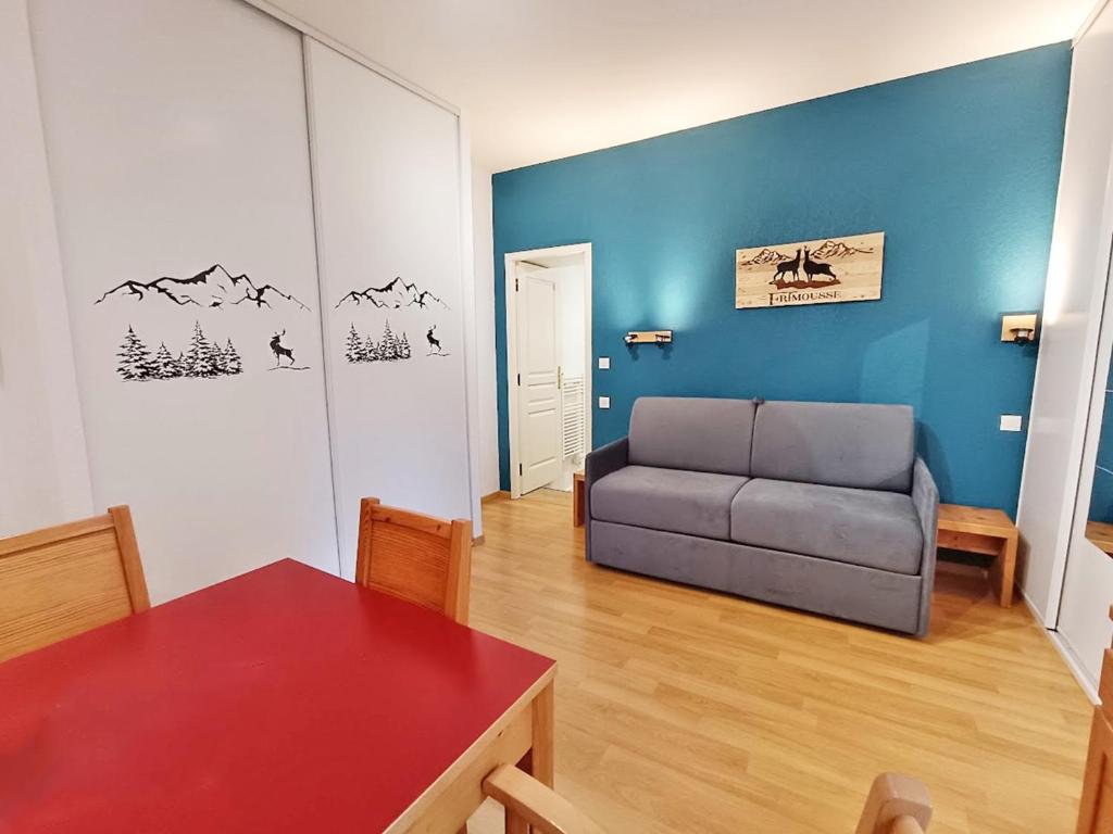 Posedenie v ubytovaní Frimousse, Studio, wifi, centre Luchon, casier à skis, ascenseur, 4 personnes