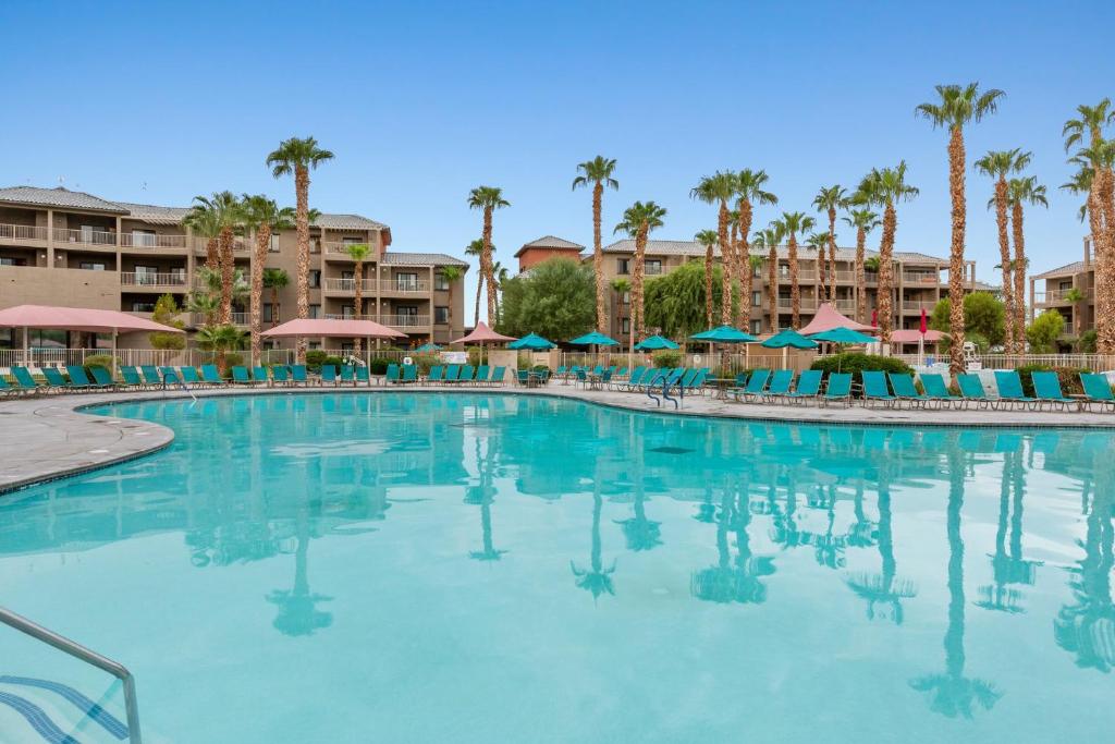 Bazén v ubytování WorldMark Indio nebo v jeho okolí