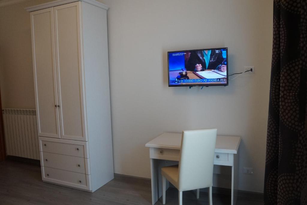TV a/nebo společenská místnost v ubytování B&B Peschici 4 Stagioni