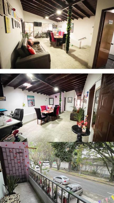 Posezení v ubytování Hostel Urban City Medellin