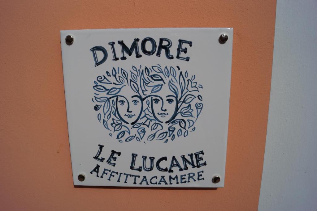 Certifikát, hodnocení, plakát nebo jiný dokument vystavený v ubytování Dimore Le Lucane