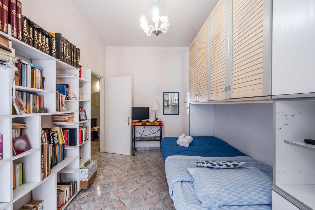 Knihovna v bed and breakfast