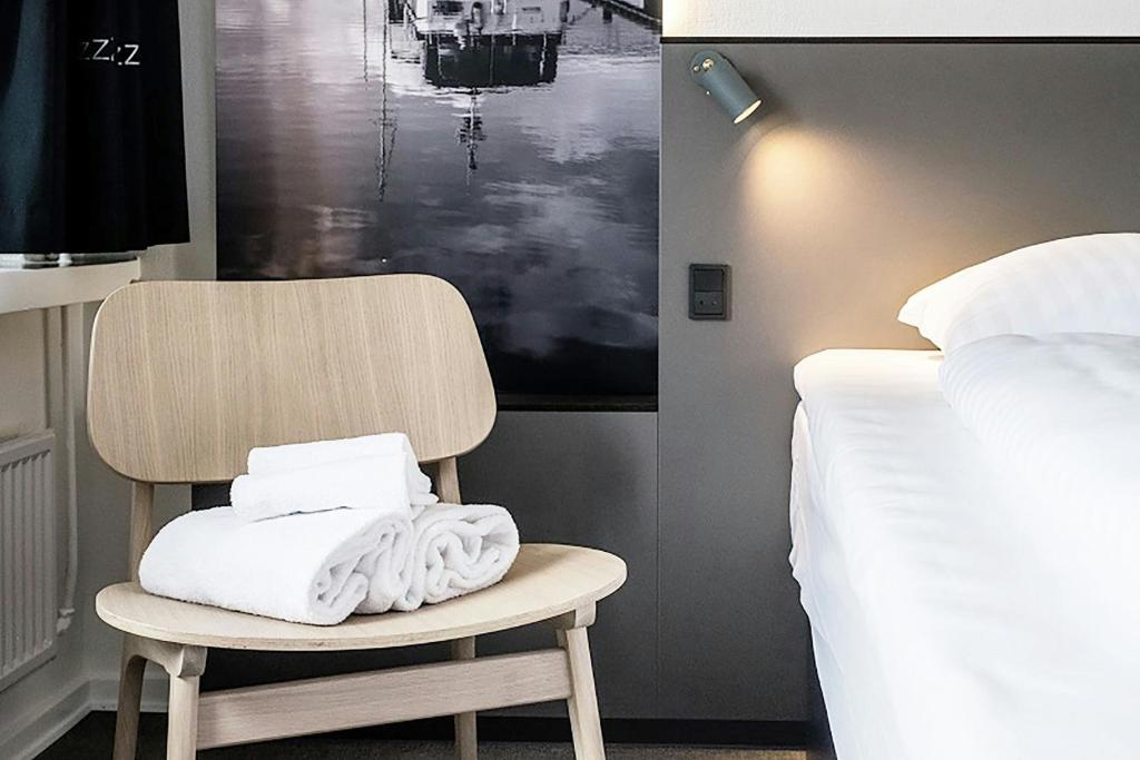 Ένα ή περισσότερα κρεβάτια σε δωμάτιο στο Four Points Flex by Sheraton Ishoj