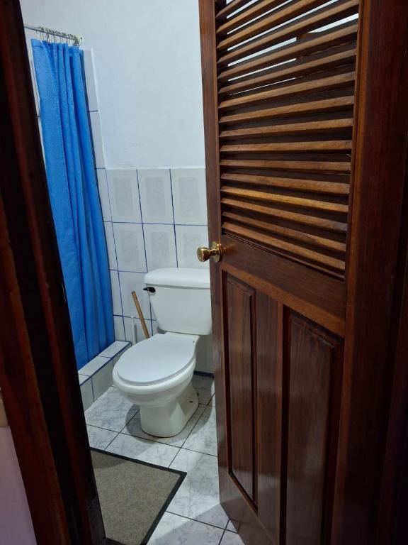 Koupelna v ubytování Cabinas Nirvana