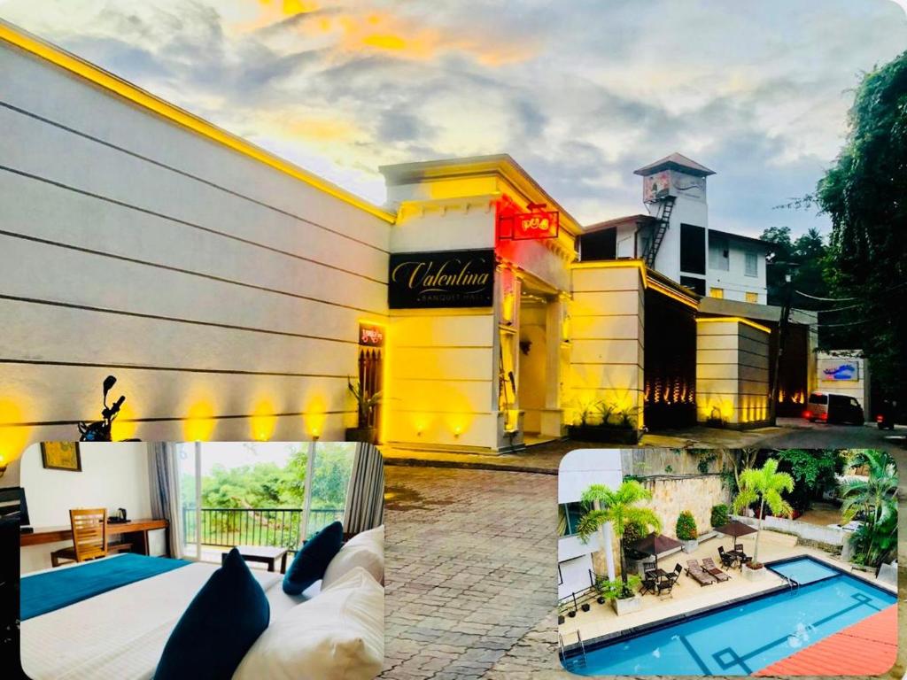 Bazén v ubytování Hotel Gangaaddara nebo v jeho okolí