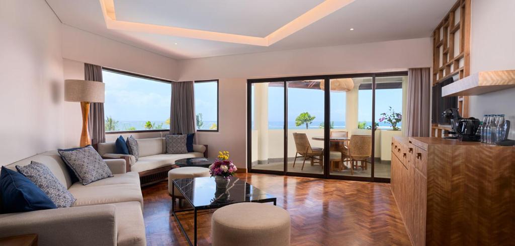 Kuchyň nebo kuchyňský kout v ubytování Grand Mirage Resort & Thalasso Bali