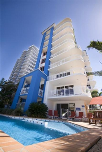 Bazén v ubytování Myconos Resort nebo v jeho okolí