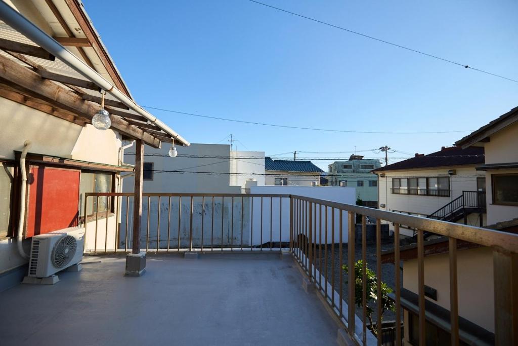 Balkón nebo terasa v ubytování Numazu Sparkle