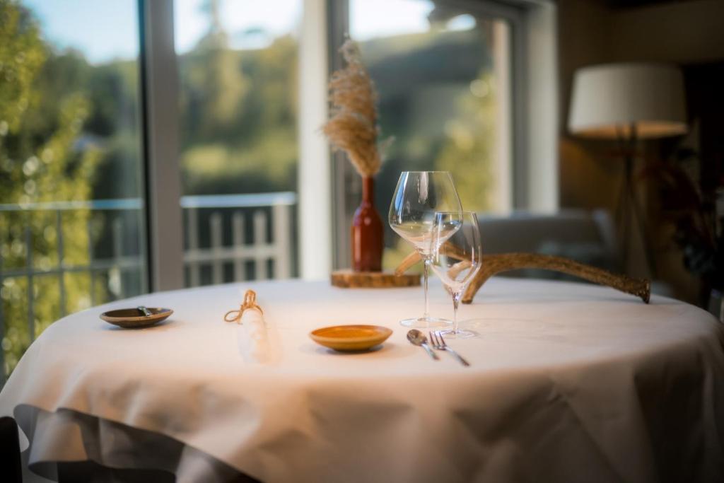 Nápoje v ubytování Landhotel Lammershof