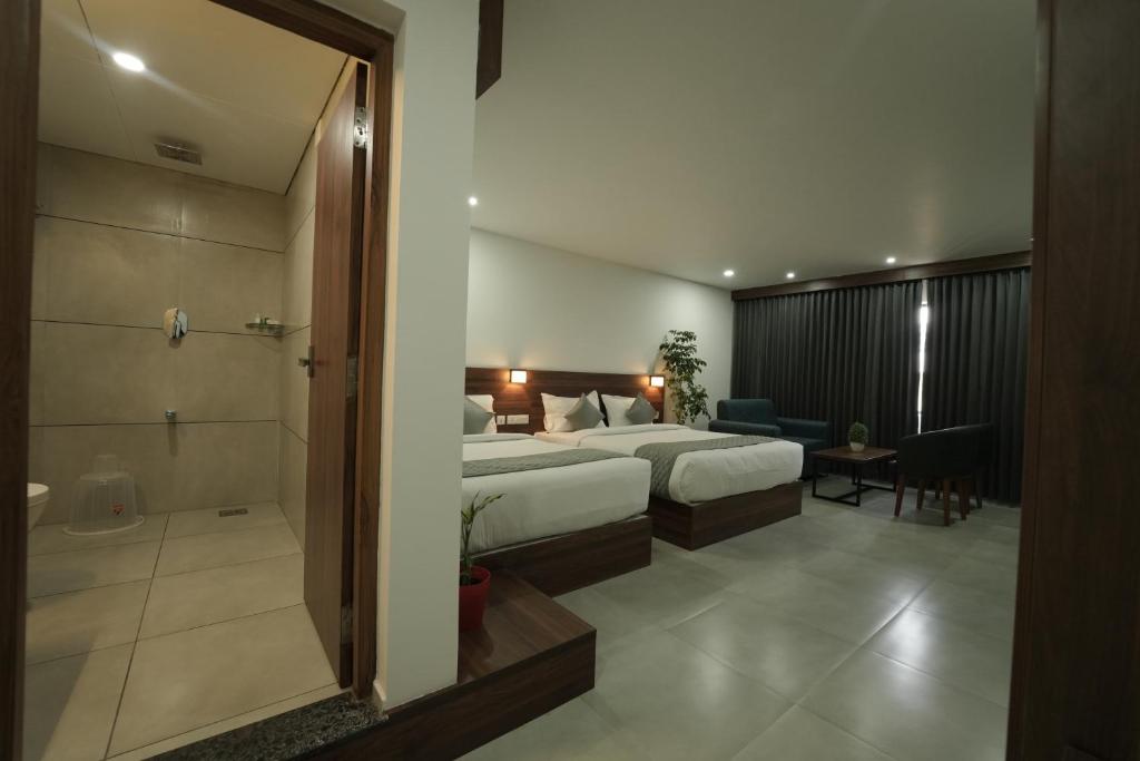 Postel nebo postele na pokoji v ubytování Georjoys Hotels & Resorts