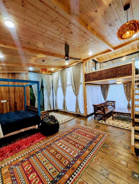 Posezení v ubytování Cloudwalks Homestay