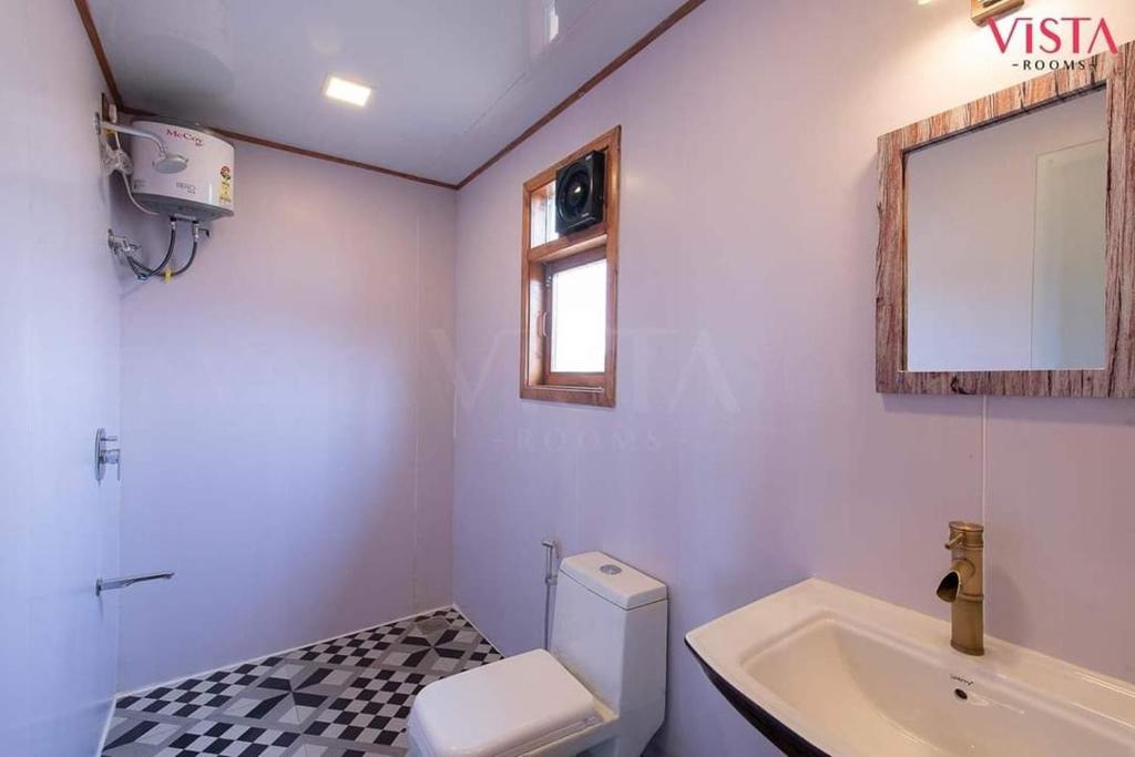 Koupelna v ubytování Foreign Guest house