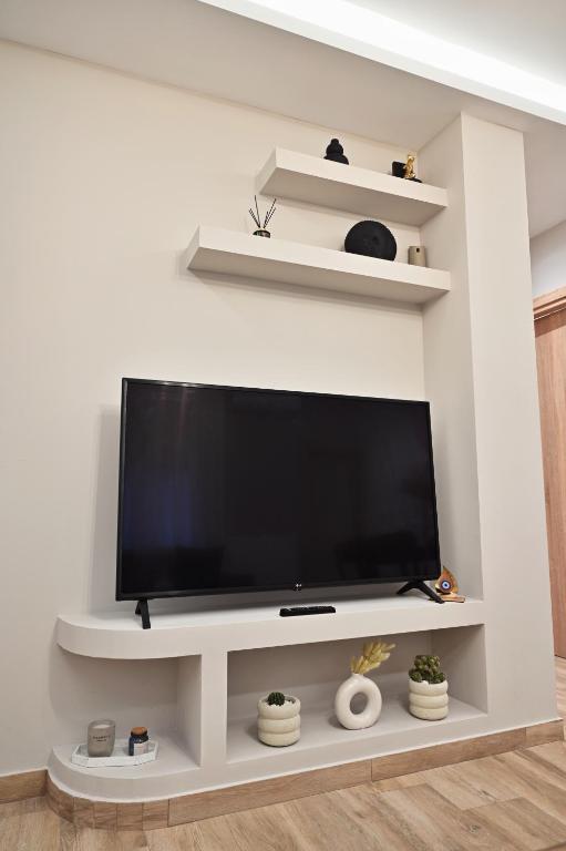 TV a/nebo společenská místnost v ubytování Dido's house