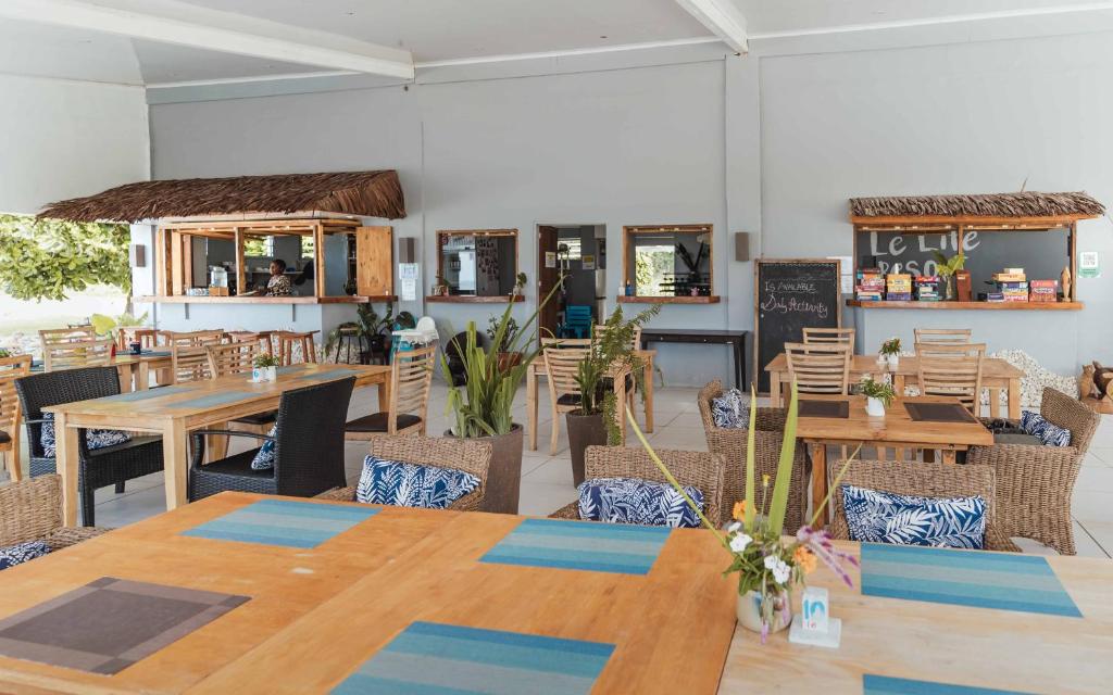 Restaurace v ubytování Le Life Resort