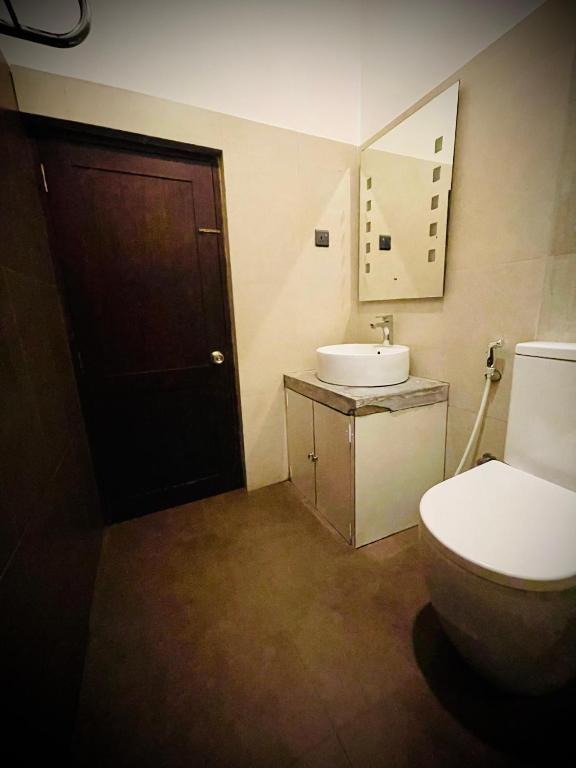Koupelna v ubytování Hotel Grand Casa