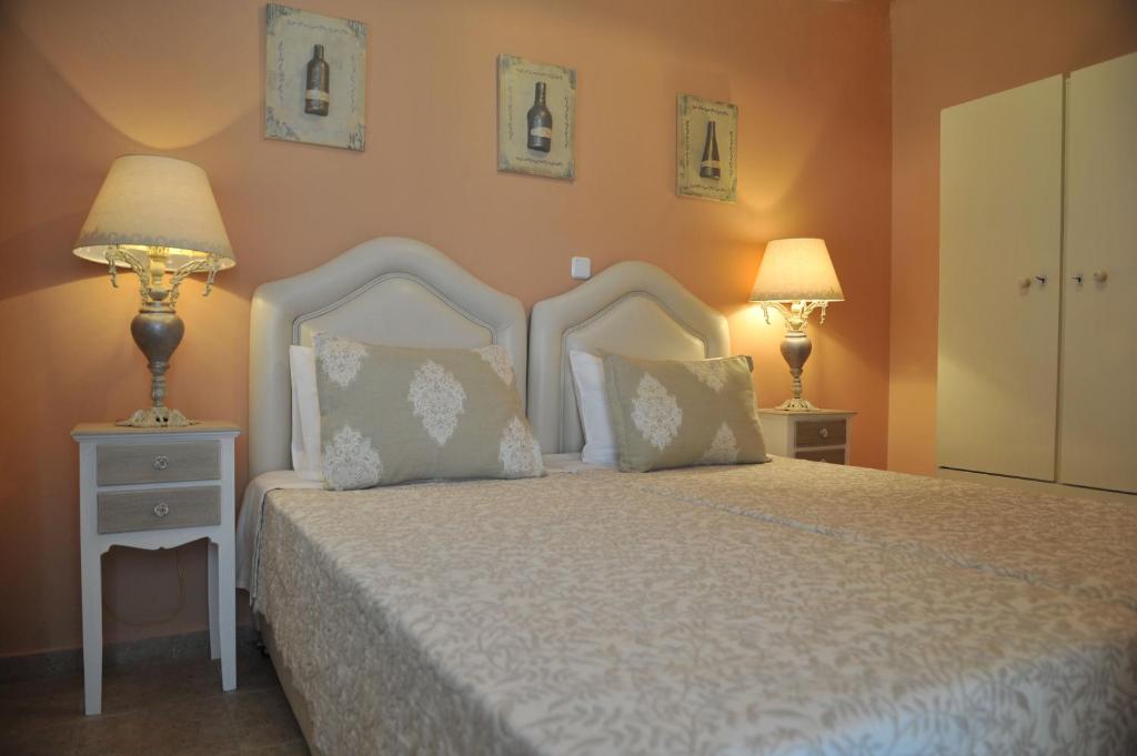 Postel nebo postele na pokoji v ubytování Apartments Valta View