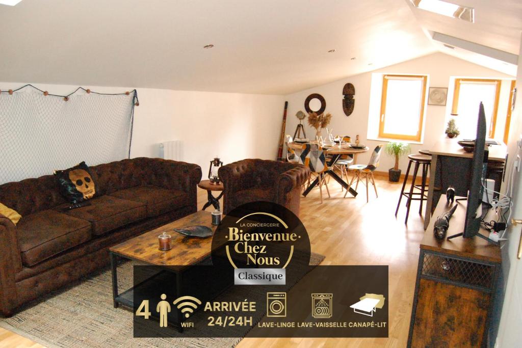 Posedenie v ubytovaní Le Montferrand - Jules Guesde Appartement rénové lumineux