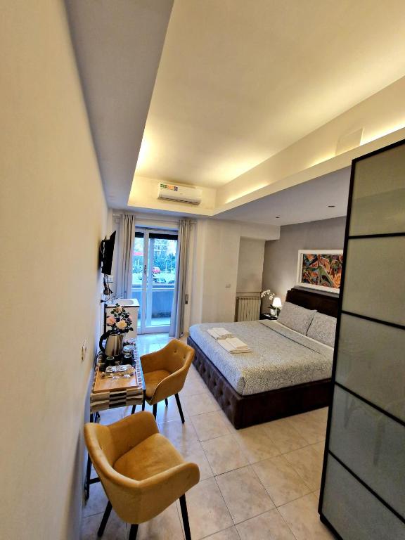Posteľ alebo postele v izbe v ubytovaní Appia Avenue 639