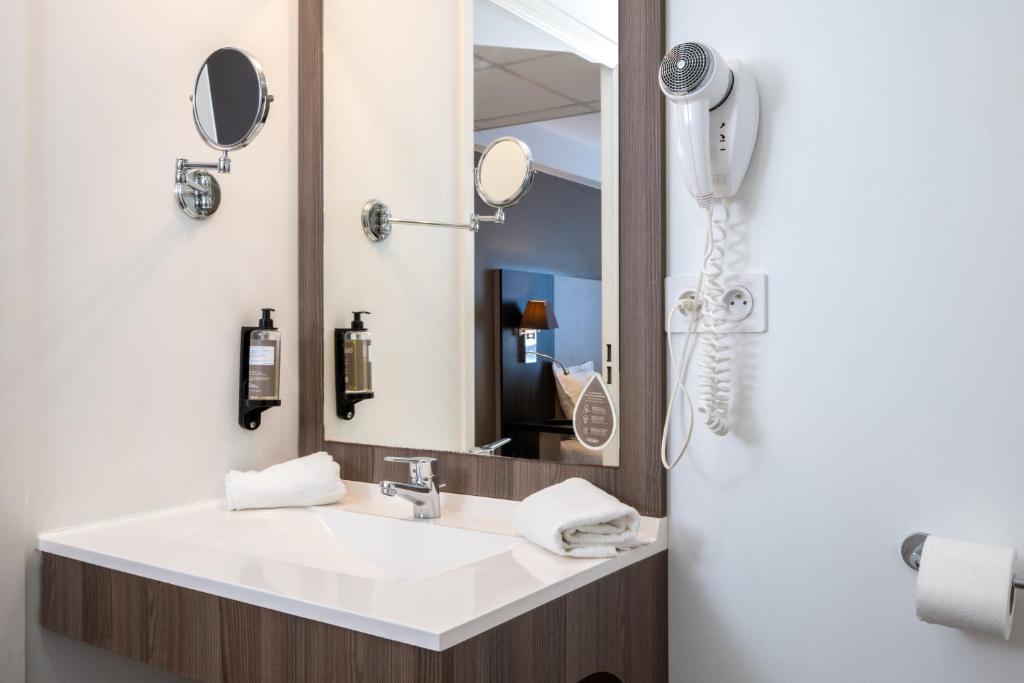 Koupelna v ubytování Appart Hotel Odalys City Rennes Lorgeril