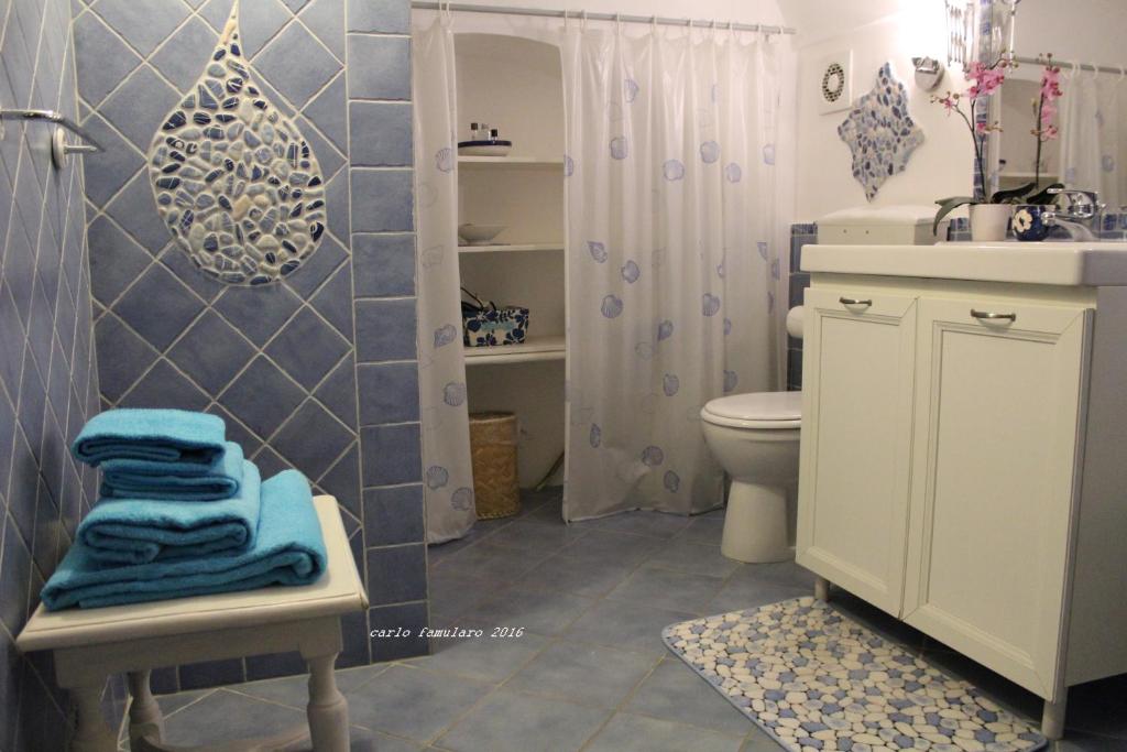 Koupelna v ubytování Villa Apollo B&B
