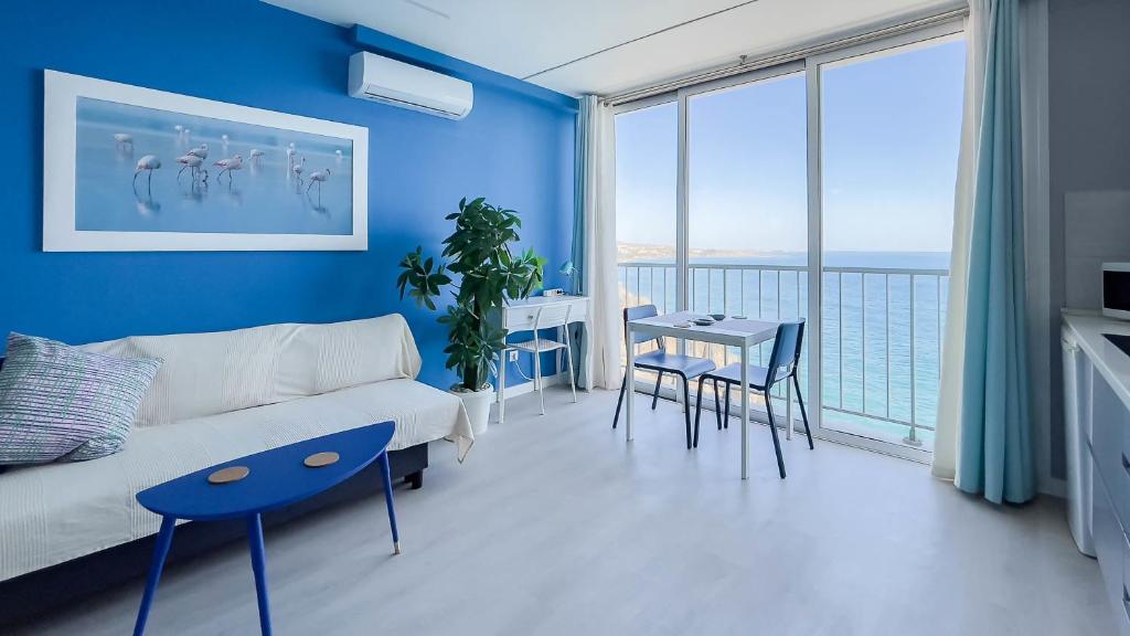 En generel havudsigt eller havudsigten taget fra lejligheden