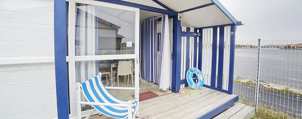 Balkón nebo terasa v ubytování Camping La Presqu'Île du Barcarès