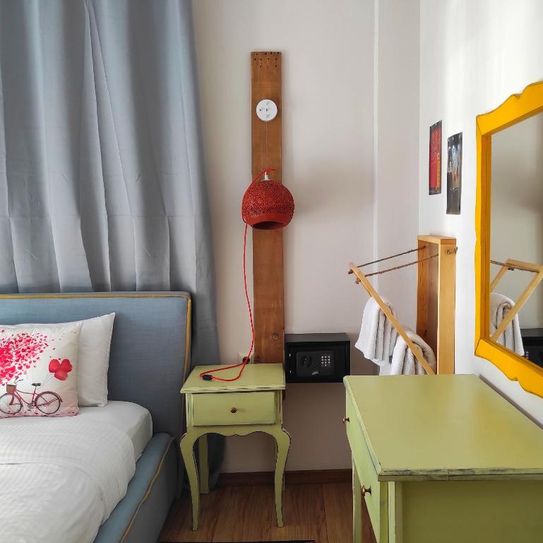 Posezení v ubytování Kasoni Home , Απόλυτα κεντρικό διαμέρισμα μπροστά στη λίμνη