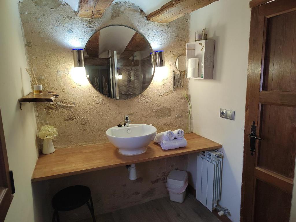 Koupelna v ubytování Xana Casa Rural