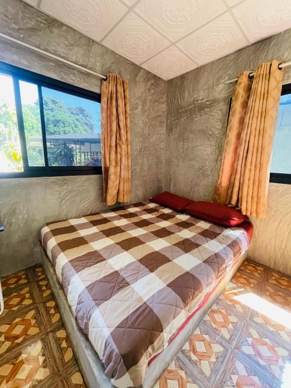 Postel nebo postele na pokoji v ubytování A.P.guesthouse
