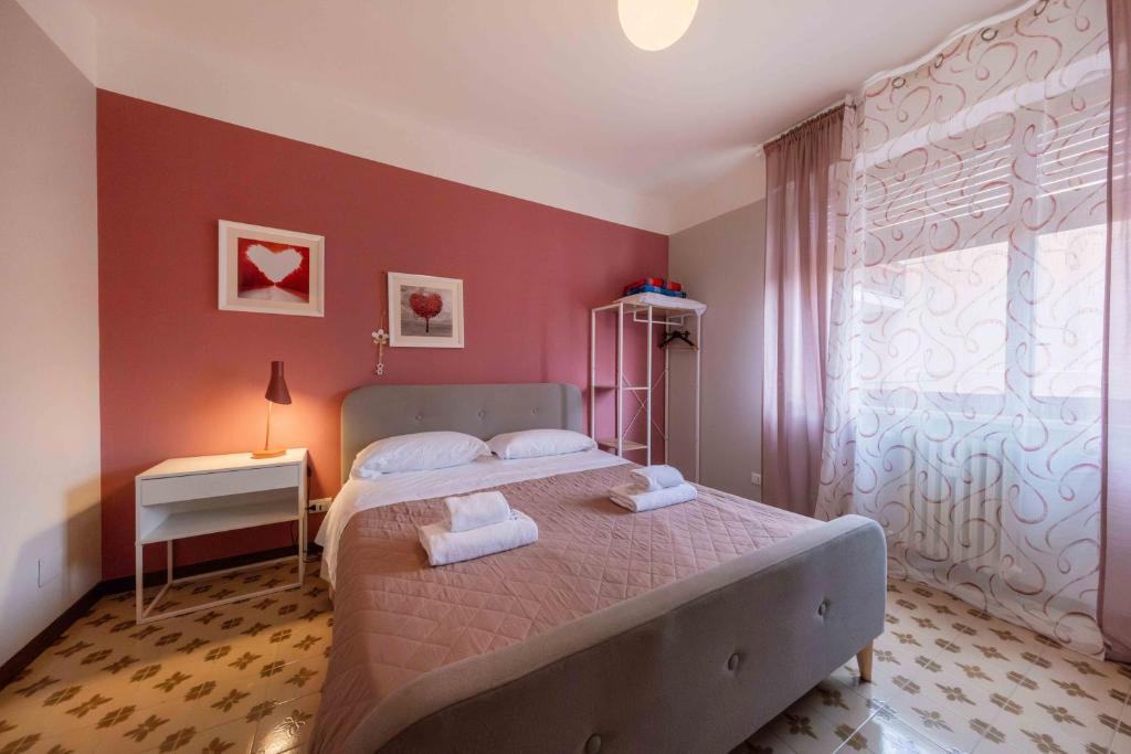 Postel nebo postele na pokoji v ubytování Casapiu Rooms