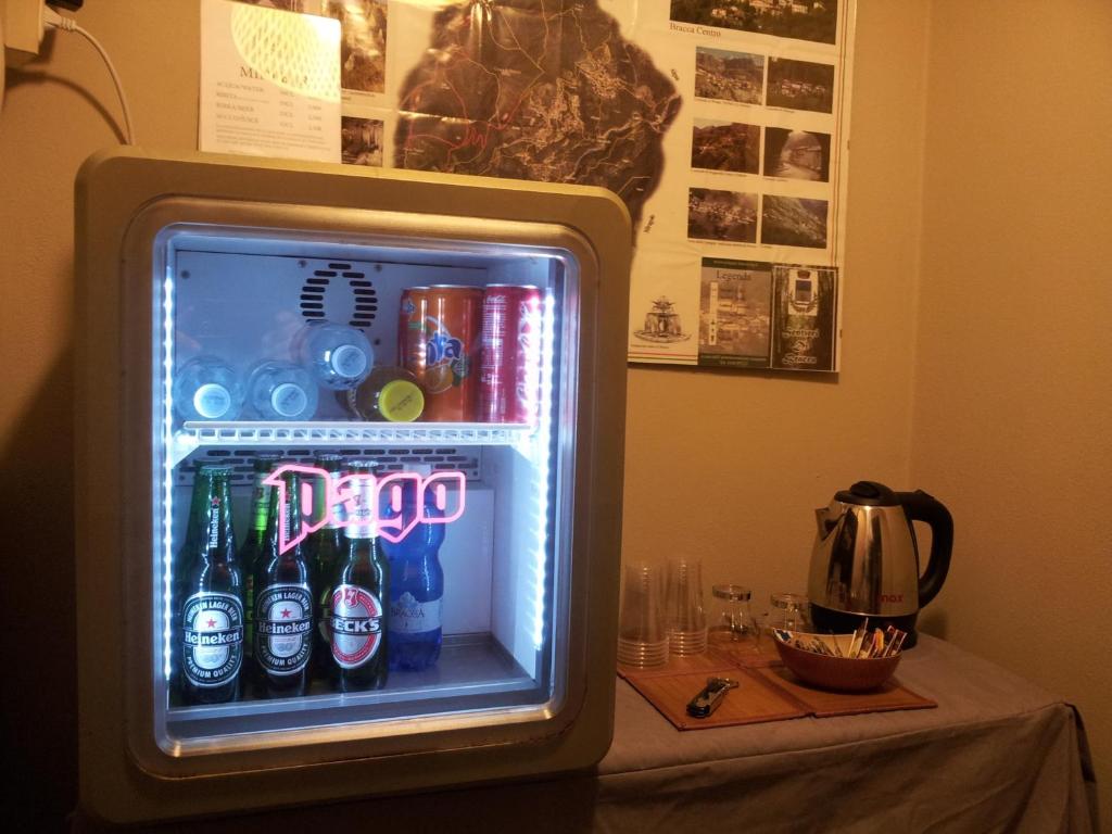Nápoje v ubytování B&B Casa Arcangeli
