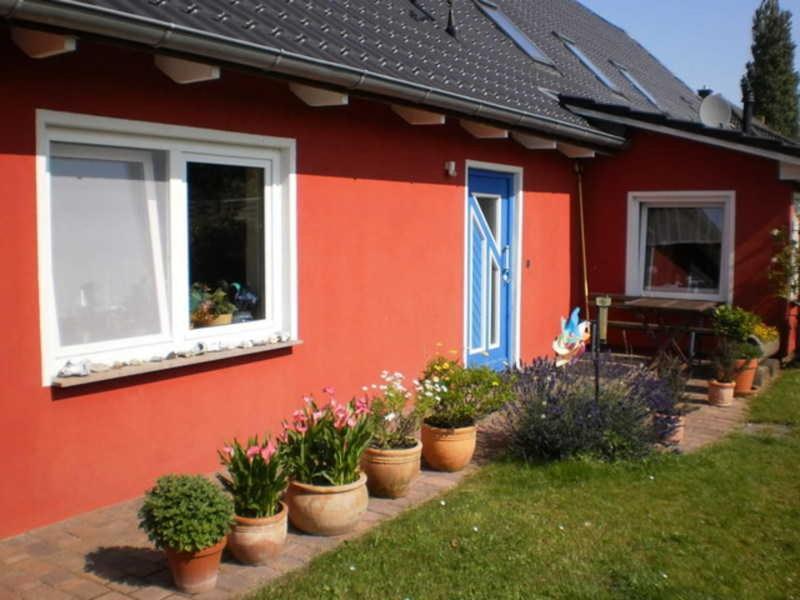 Zahrada ubytování Ferienwohnung auf Rügen in Maltzien