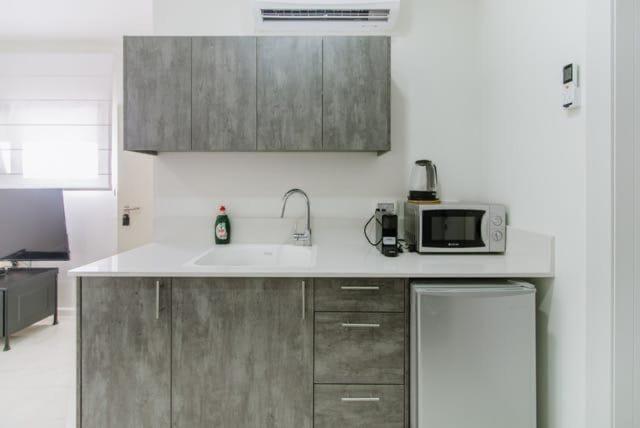 Køkken eller tekøkken på נופשים על הים