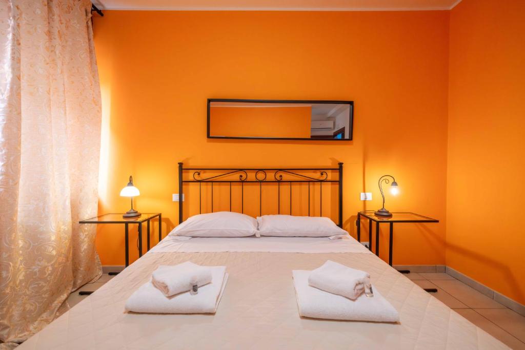 Postel nebo postele na pokoji v ubytování GuestHouse127