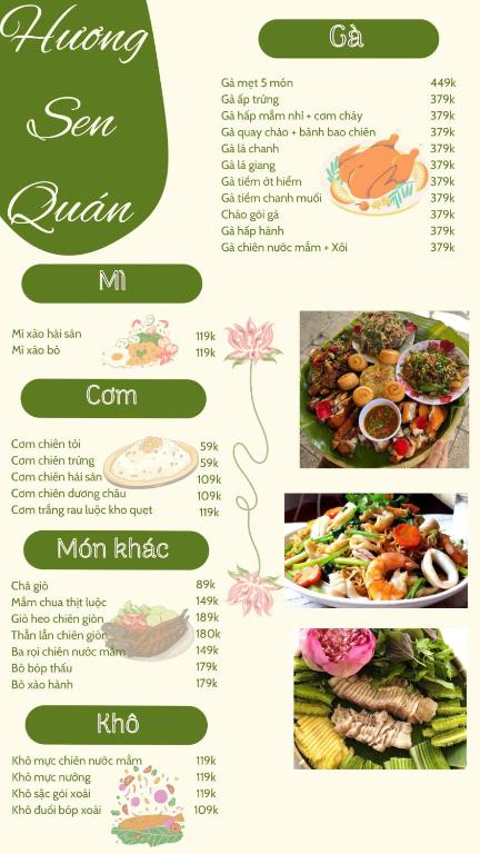 Đồ ăn tại/gần nhà nghỉ trang trại