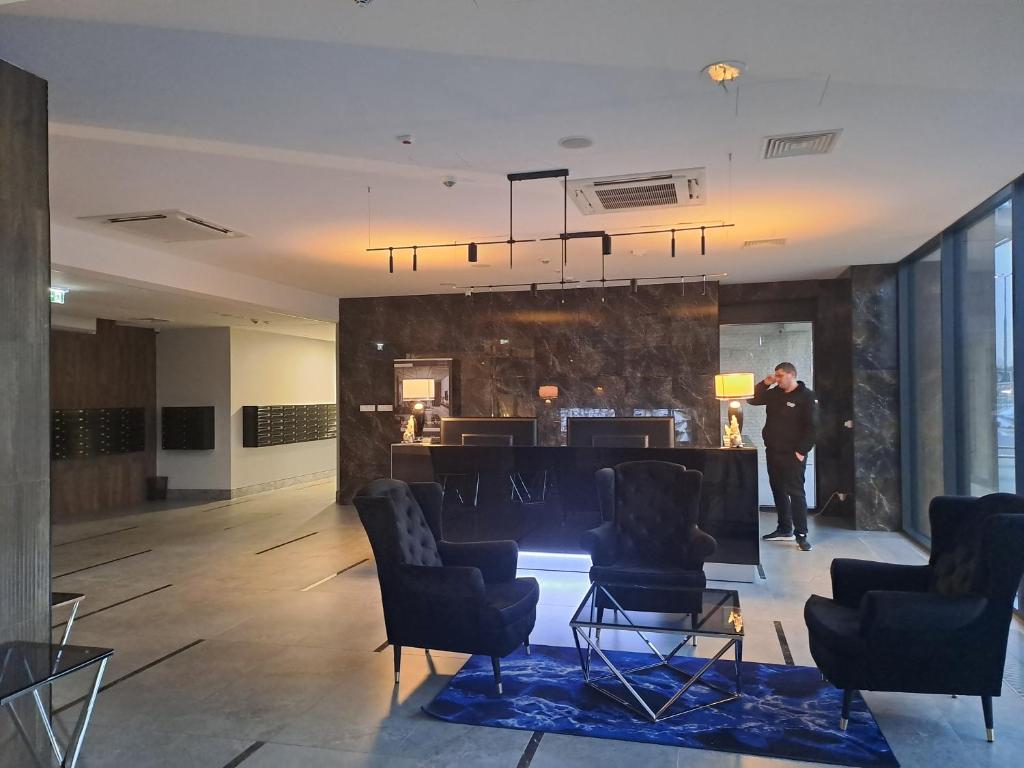 Warsaw Smart Apartment with Parking - Resim 44