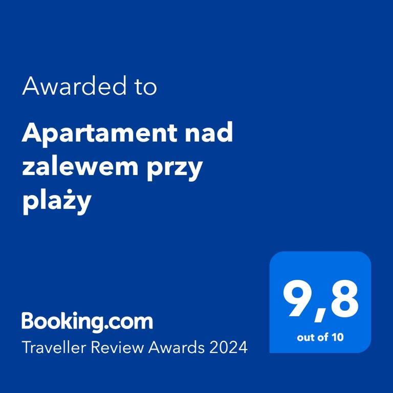 Certifikát, ocenenie alebo iný dokument vystavený v ubytovaní Apartament Marzeń Plaża Zalew i Las