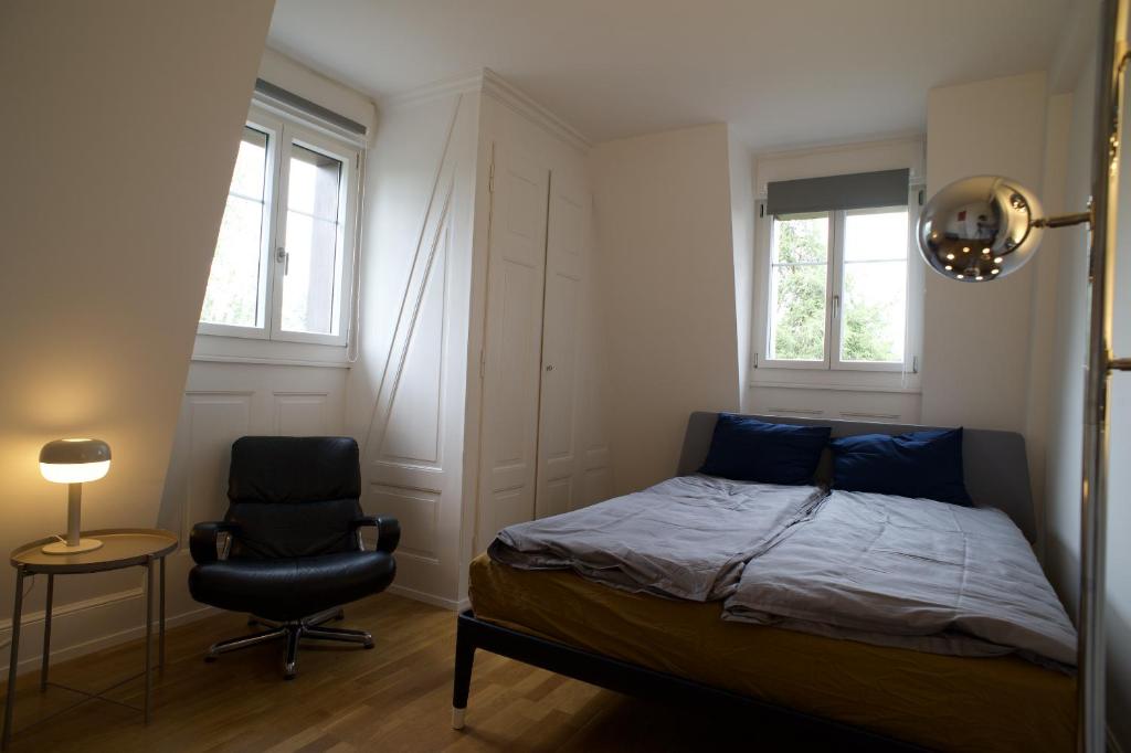 Postel nebo postele na pokoji v ubytování artroom