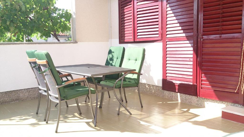 Patio nebo venkovní prostory v ubytování Apartment Zorić Grebaštica